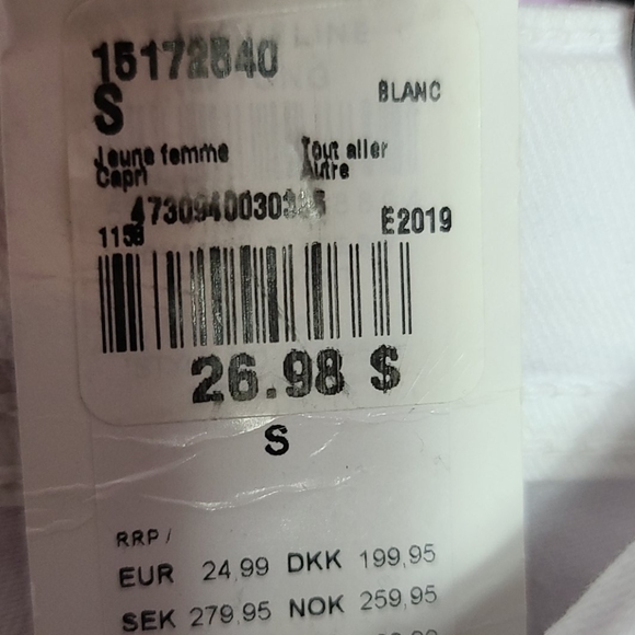 NWT White jeans - Picture 7 of 7